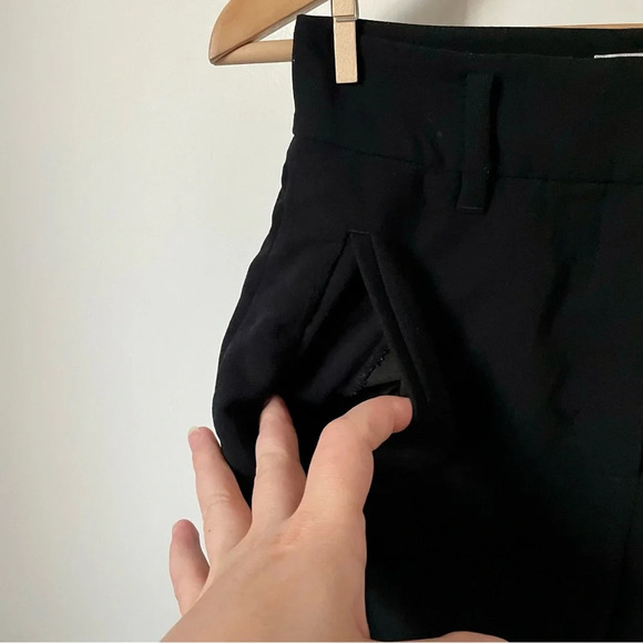 Aritzia Wilfred Tie Front Pant Black - Picture 6 of 8